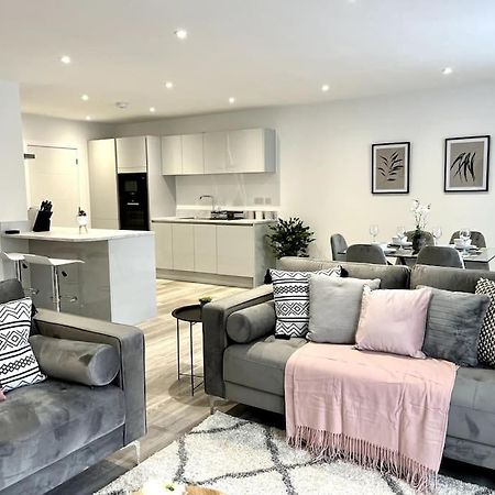 Luxury 3 Bed House W Parking & Garden! 1 Villa Bournemouth Dış mekan fotoğraf